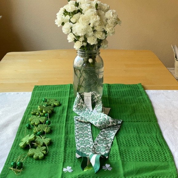 ππ§£COACH SIGNATURE PRINT SKINNY SCARF ππ§£ - Picture 9 of 16